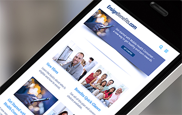 Mobile Friendly Benefits Portal